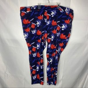 old navy women's plus size pants size 26 floral